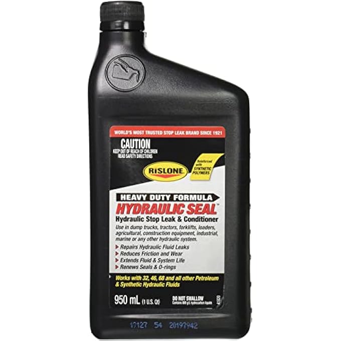 RISLONE HEAVY DUTY HYDRAULIC SEAL STOP LEAK & CONDITIONER, 950 ML - Image 1